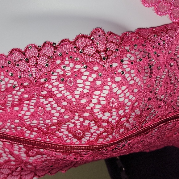 Women's Plus size  hot pink sheer baby doll 3X NWOT - Picture 6 of 15